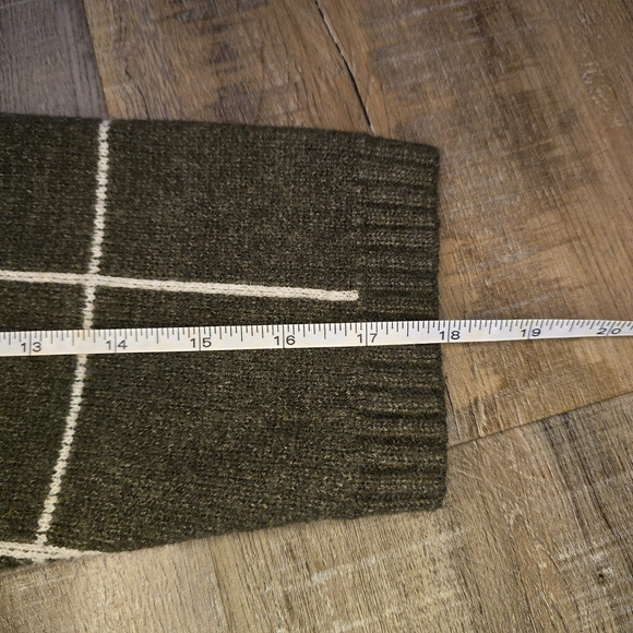 Olive Green Turtleneck Sweater - Picture 11 of 12